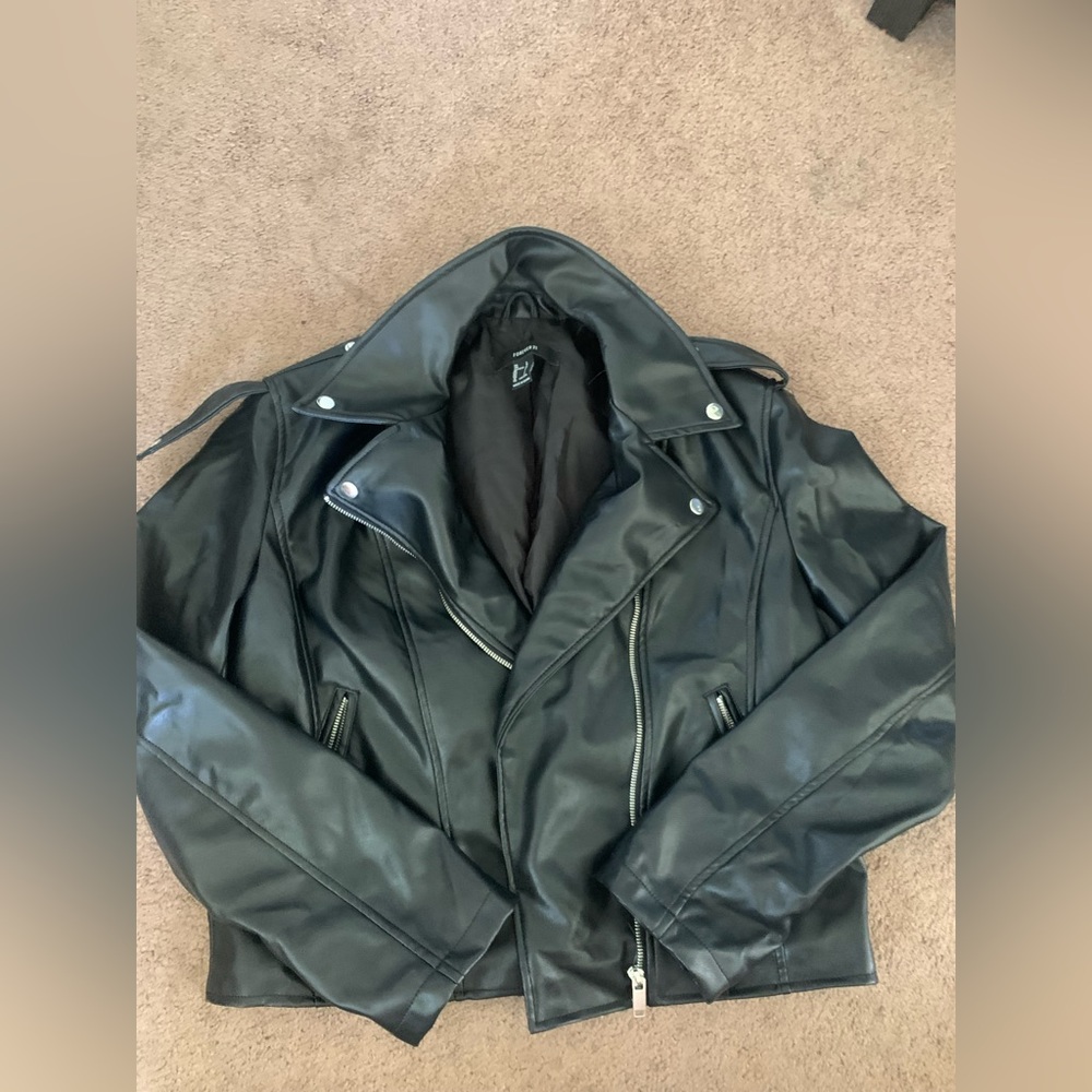 Leather jacket